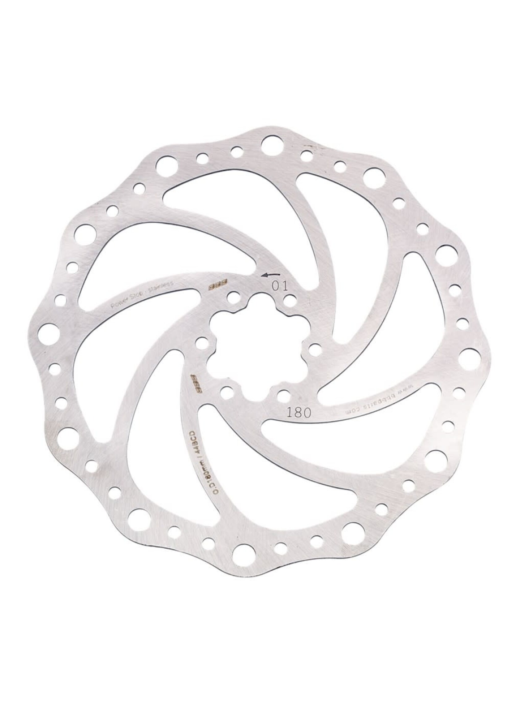 BBB BBB  PowerStop 6 Bolt Disc Rotor - 180mm