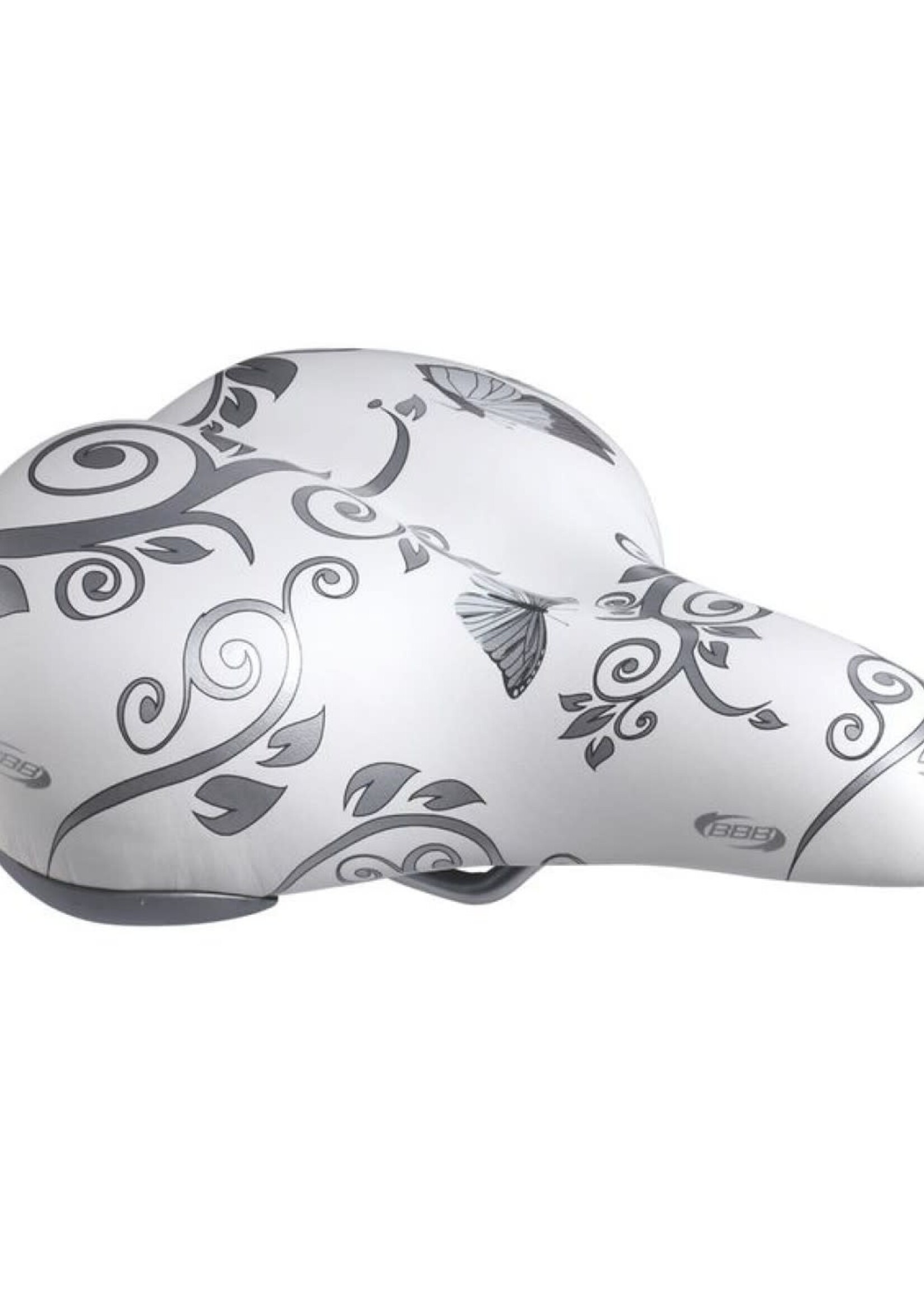 BBB BBB BSD-50 GraphicComfort Saddle Silver