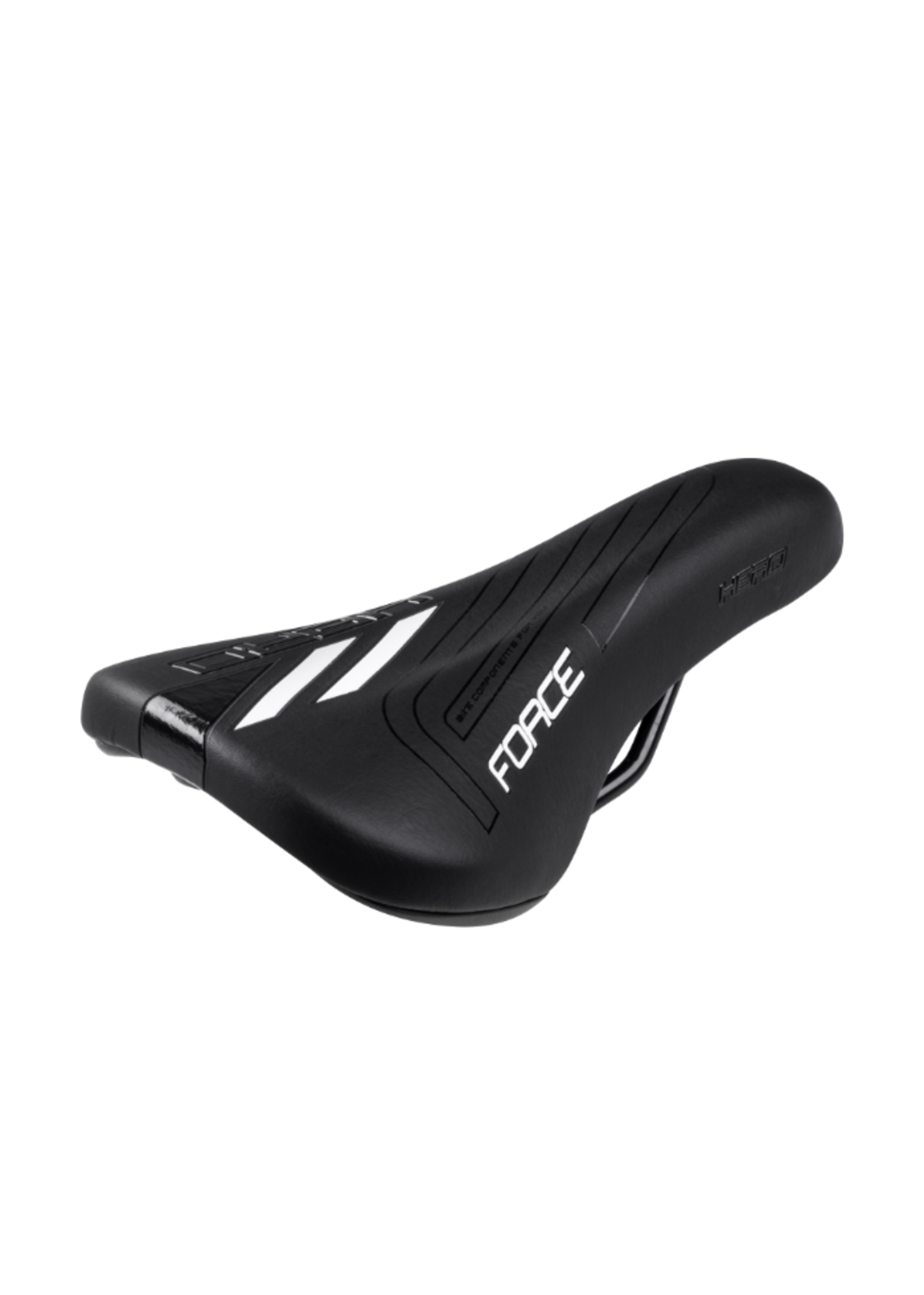 Force FORCE HERO JUNIOR SADDLE BLACK-WHITE