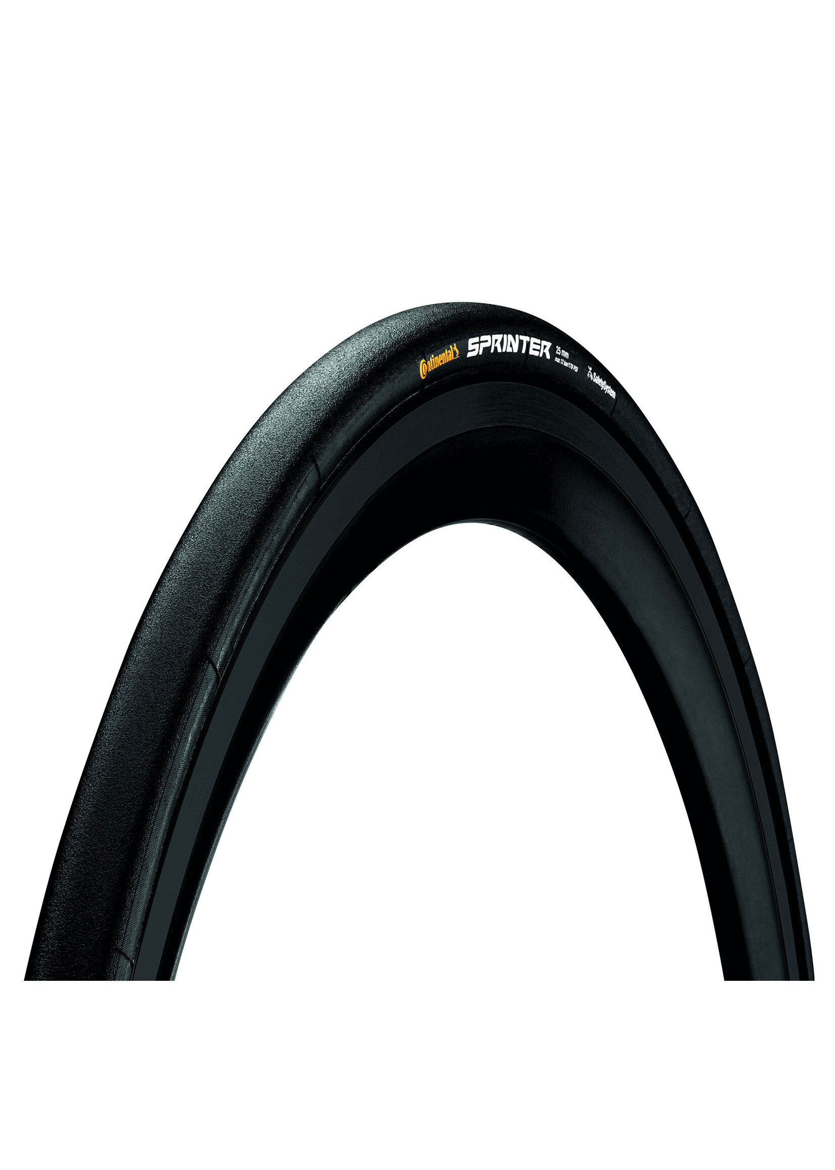 Continental CONTINENTAL SPRINTER TYRE - TUBULAR BLACKCHILI COMPOUND 28 x 25mm