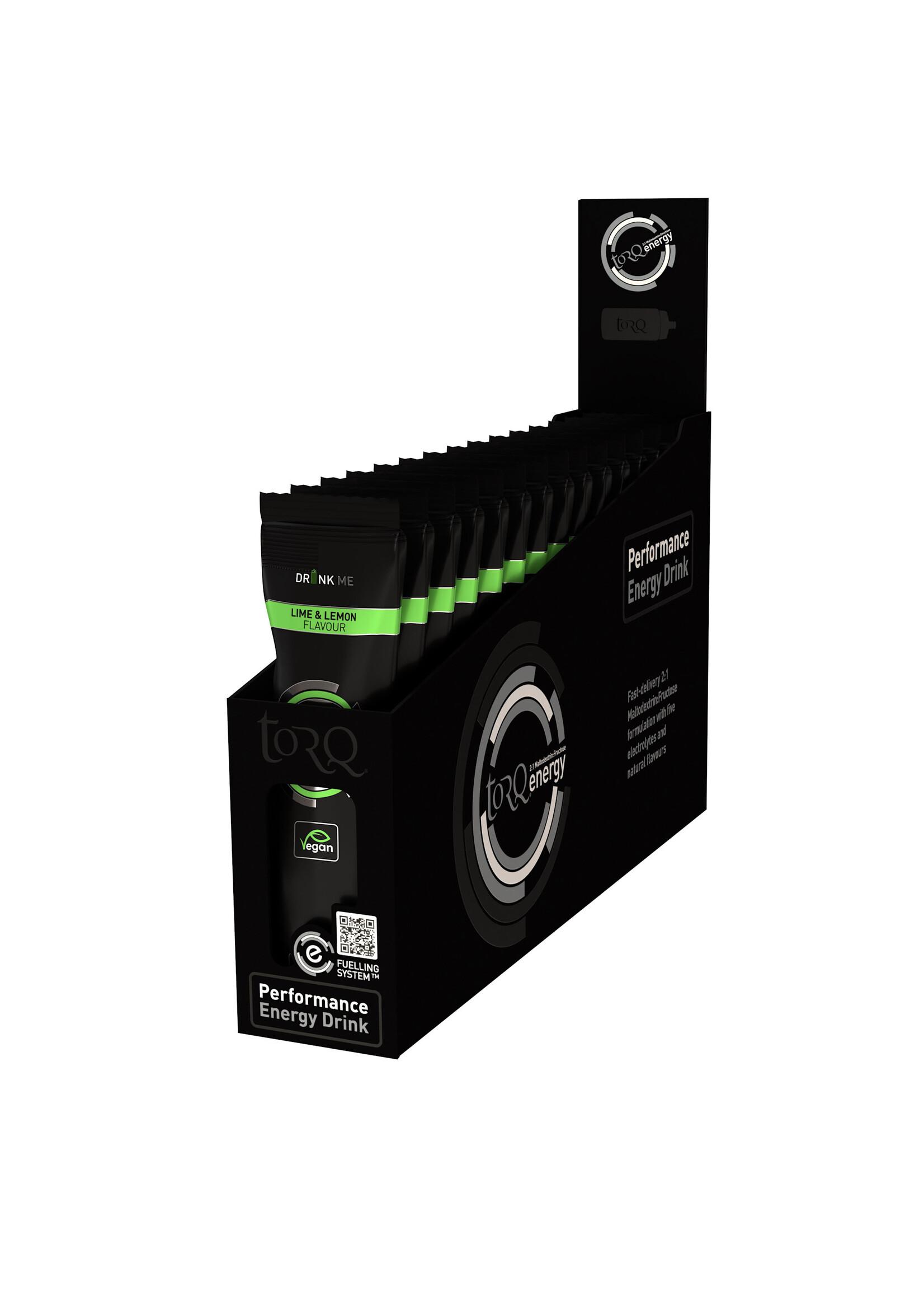 TORQ TORQ Energy Drink Single Serve Sachets  Lime/Lemon