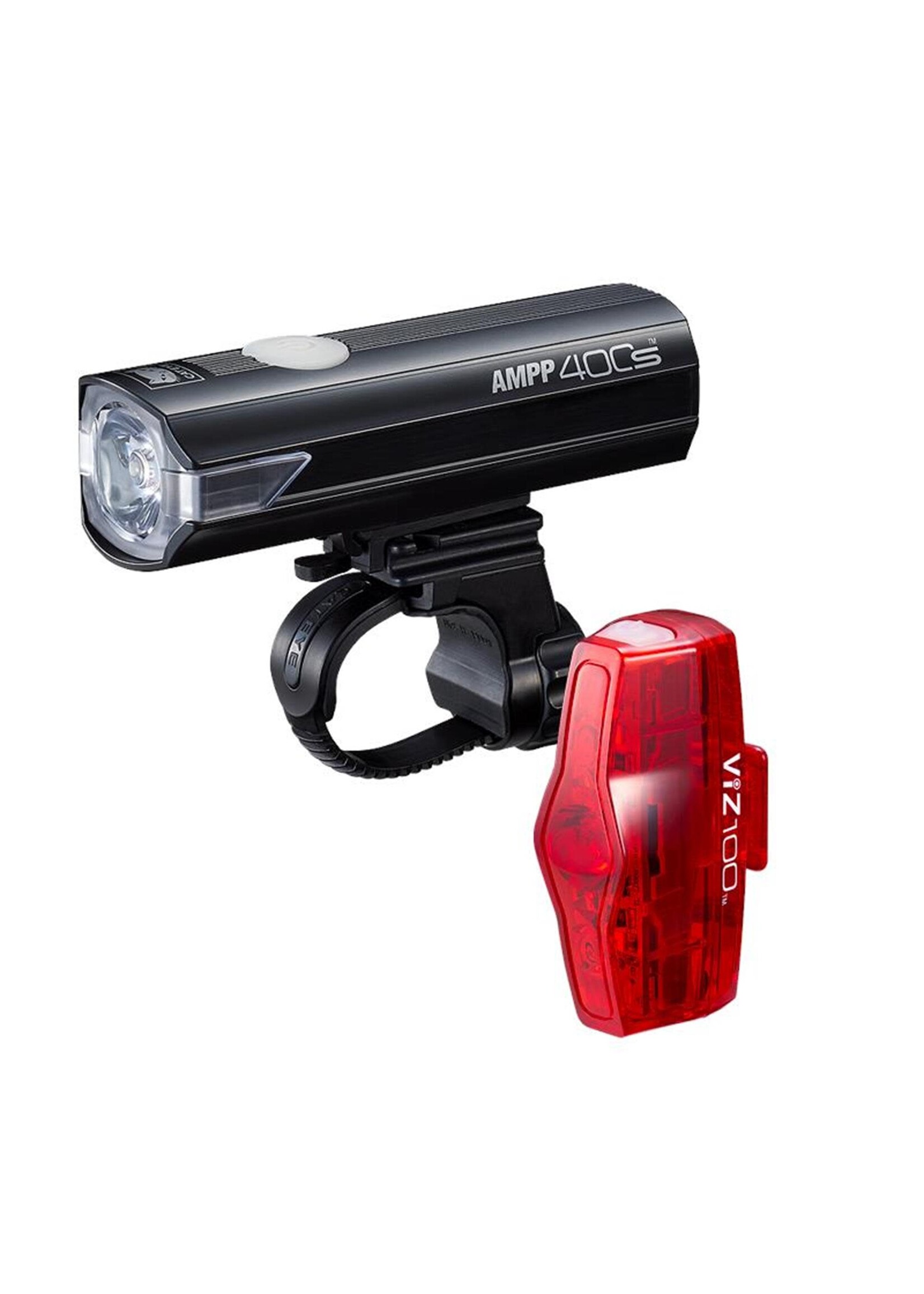 Cateye CatEye AMPP 400S / VIZ 100 Bike Light Set
