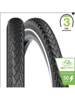 RexWay *REXWAY CONEJO E-BIKE MAX.50KM TYRE 700 X 38C 3.5mm PUNCTURE PROTECTION REFLECTIVE LINE BLACK