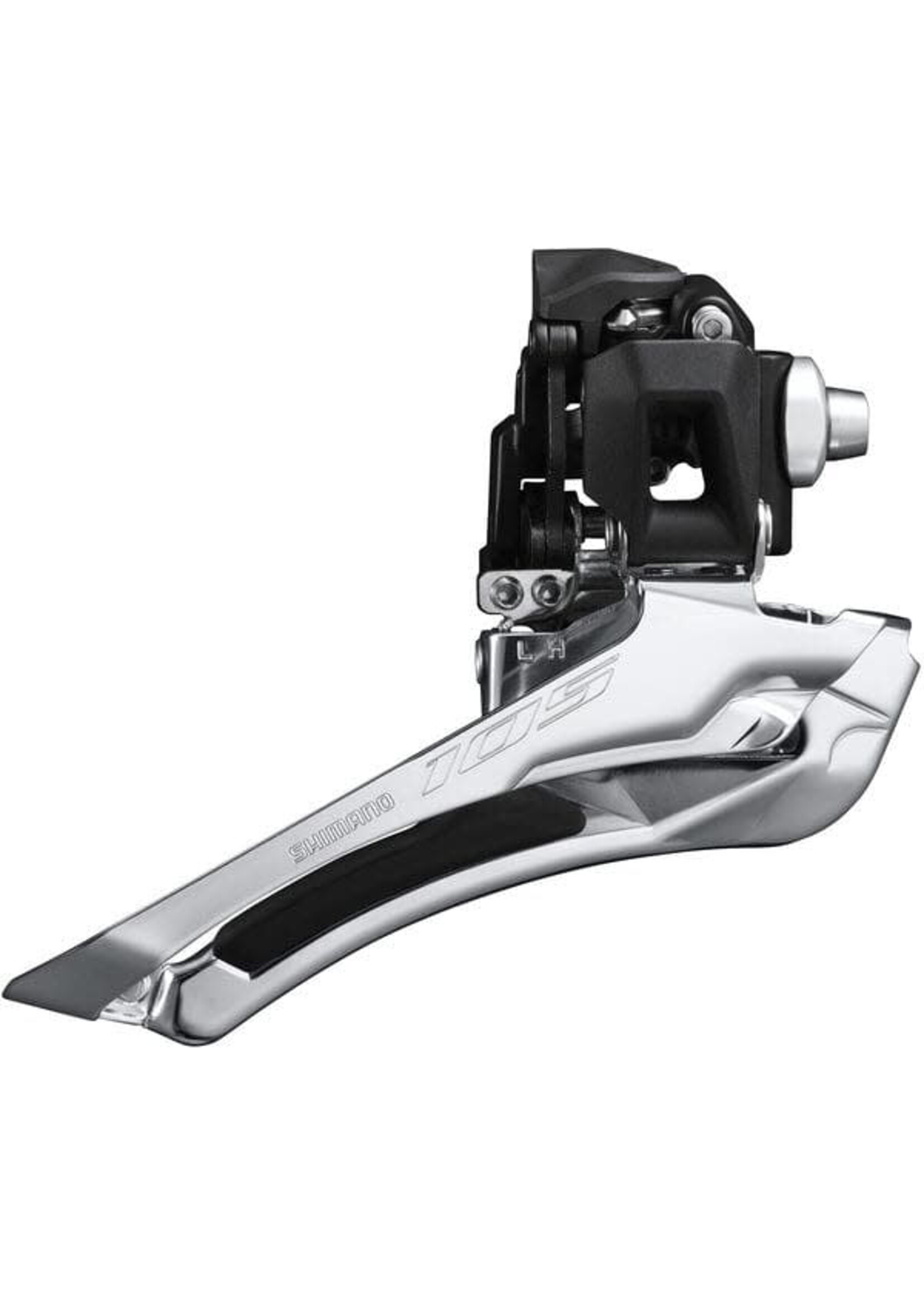 Shimano Shimano FD-R7100 105 12-speed toggle front derailleur, double braze-on, black