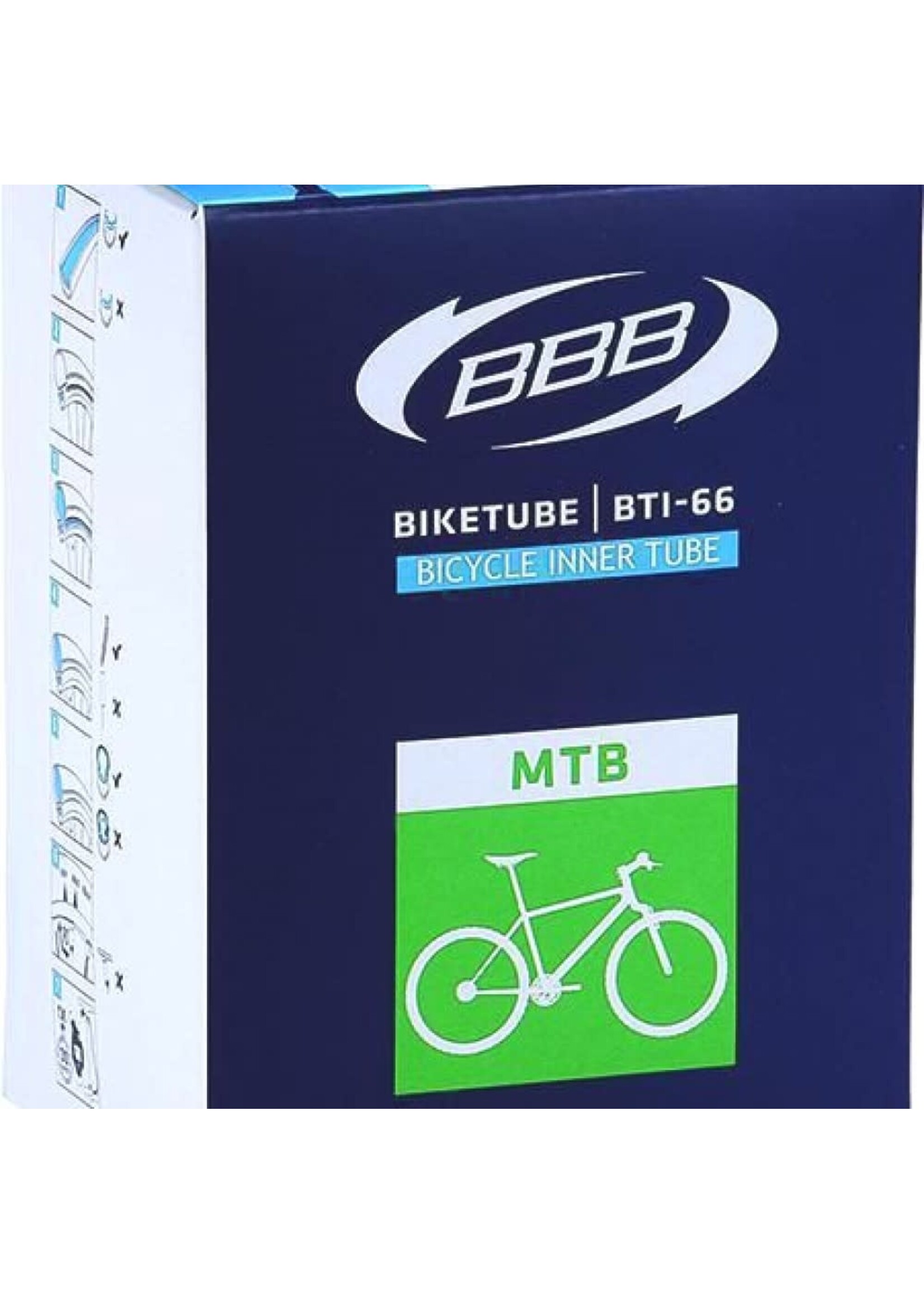 BBB BBB BTI-39 BikeTube 24"x1" Tube - 48mm PV