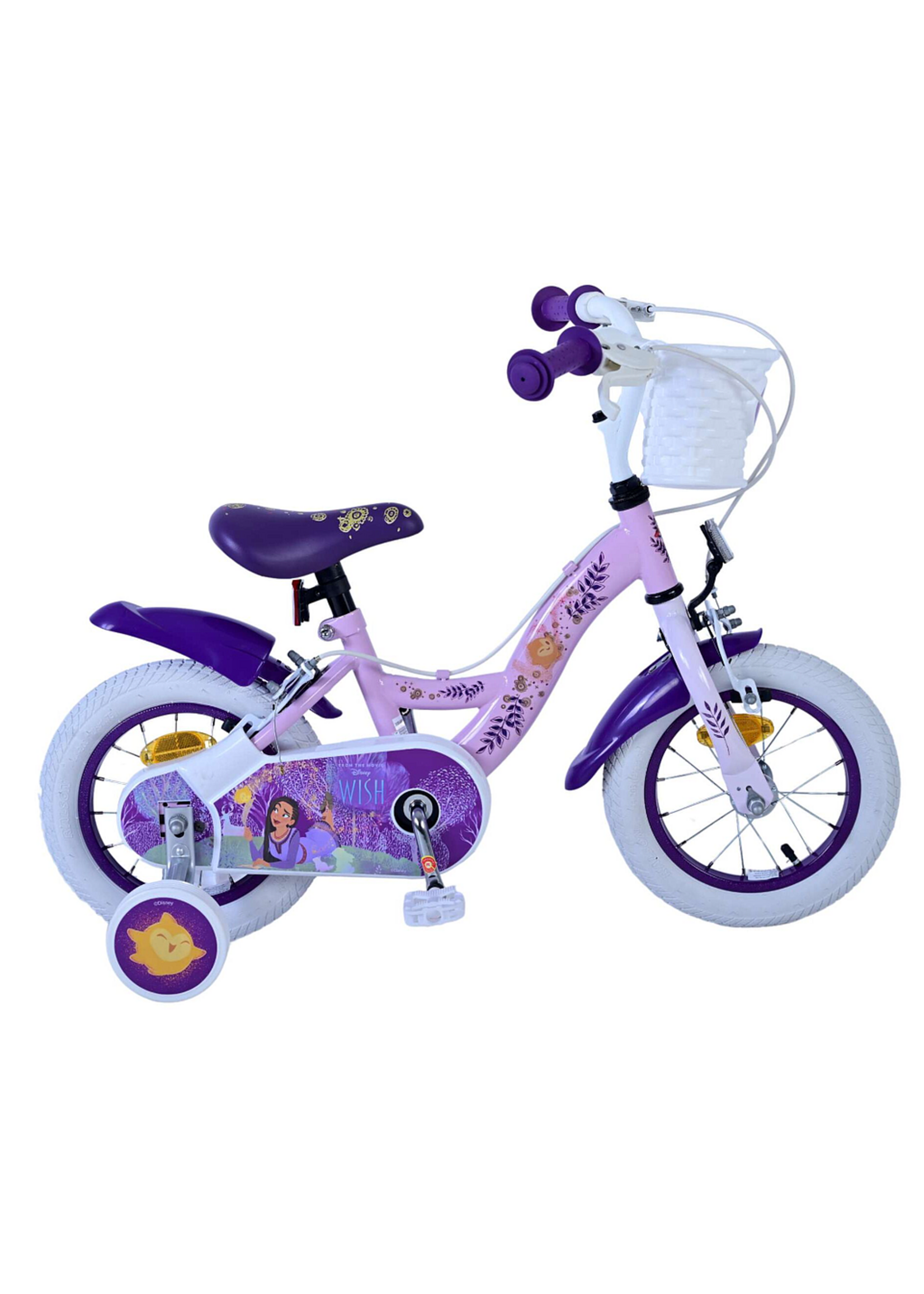 disney WISH KIDS BIKE 12"WHEEL PURPLE