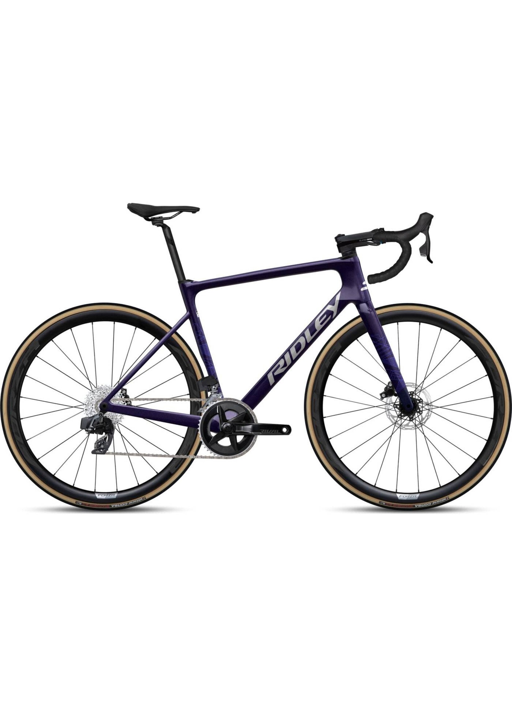 ridley Ridley Falcn 105 2x12 Road Bike (Purple)