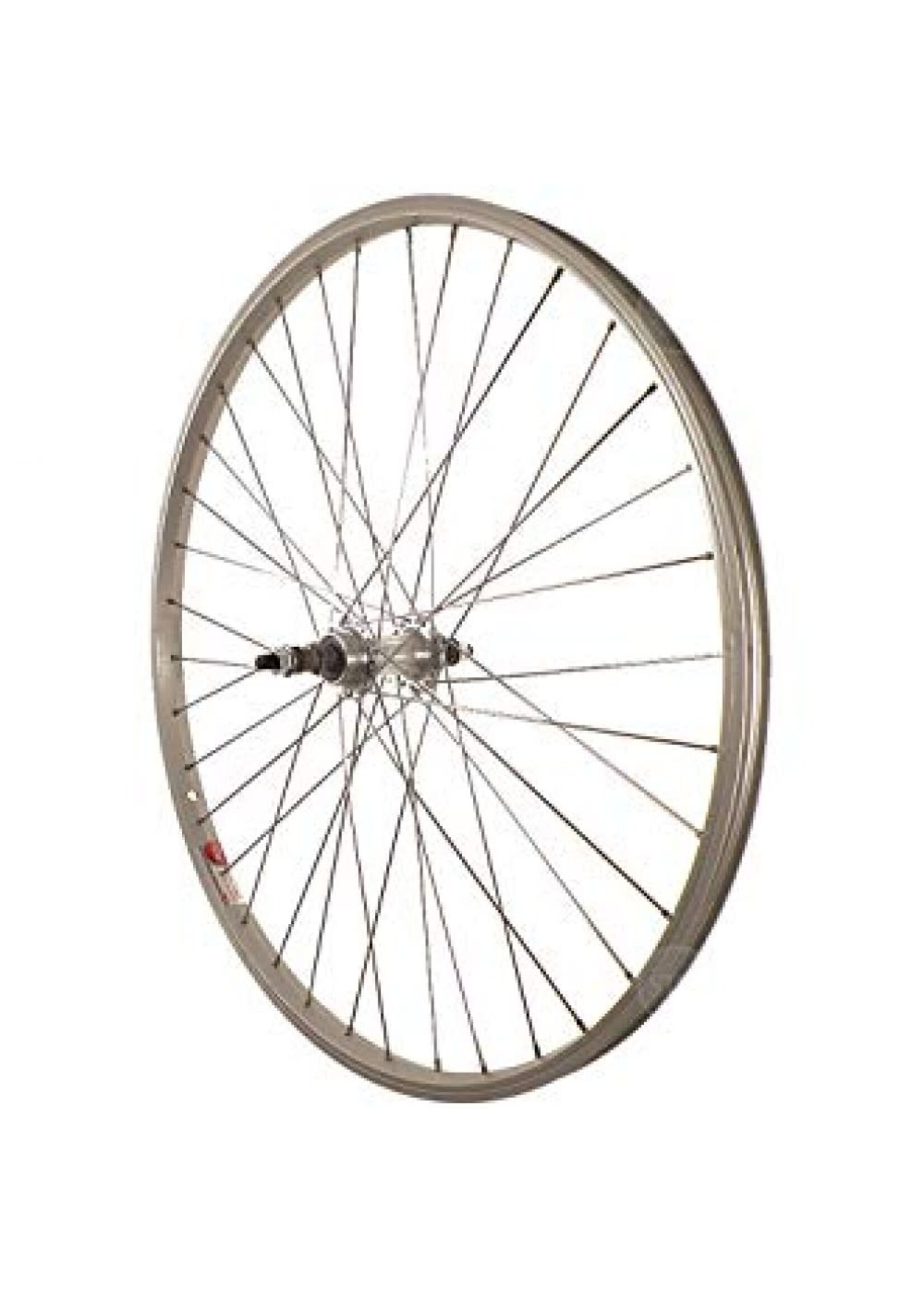 24" Alloy,Front,solid axle,Silver