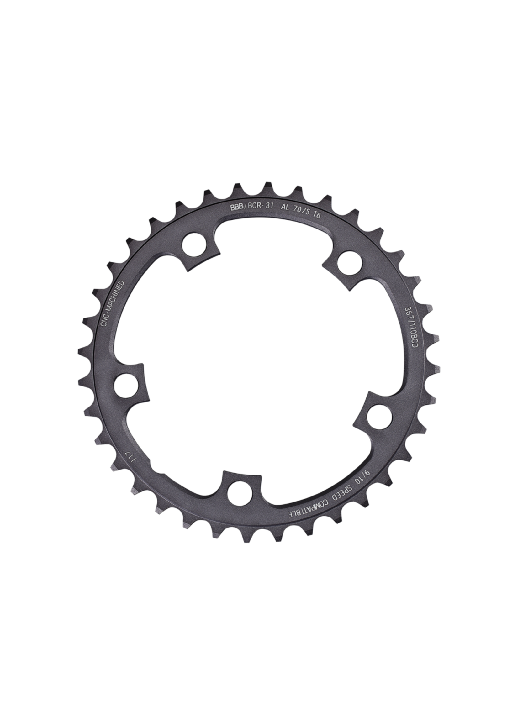 BBB BBB BCR-31 CompactGear 9/10spd Chainring - 36T/110BCD