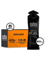 sis SIS Beta Fuel Energy Gel +Nootropics - box of 6 gels - lemon and lime