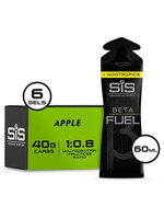 sis SIS Beta Fuel Energy Gel +Nootropics - box of 6 gels - apple