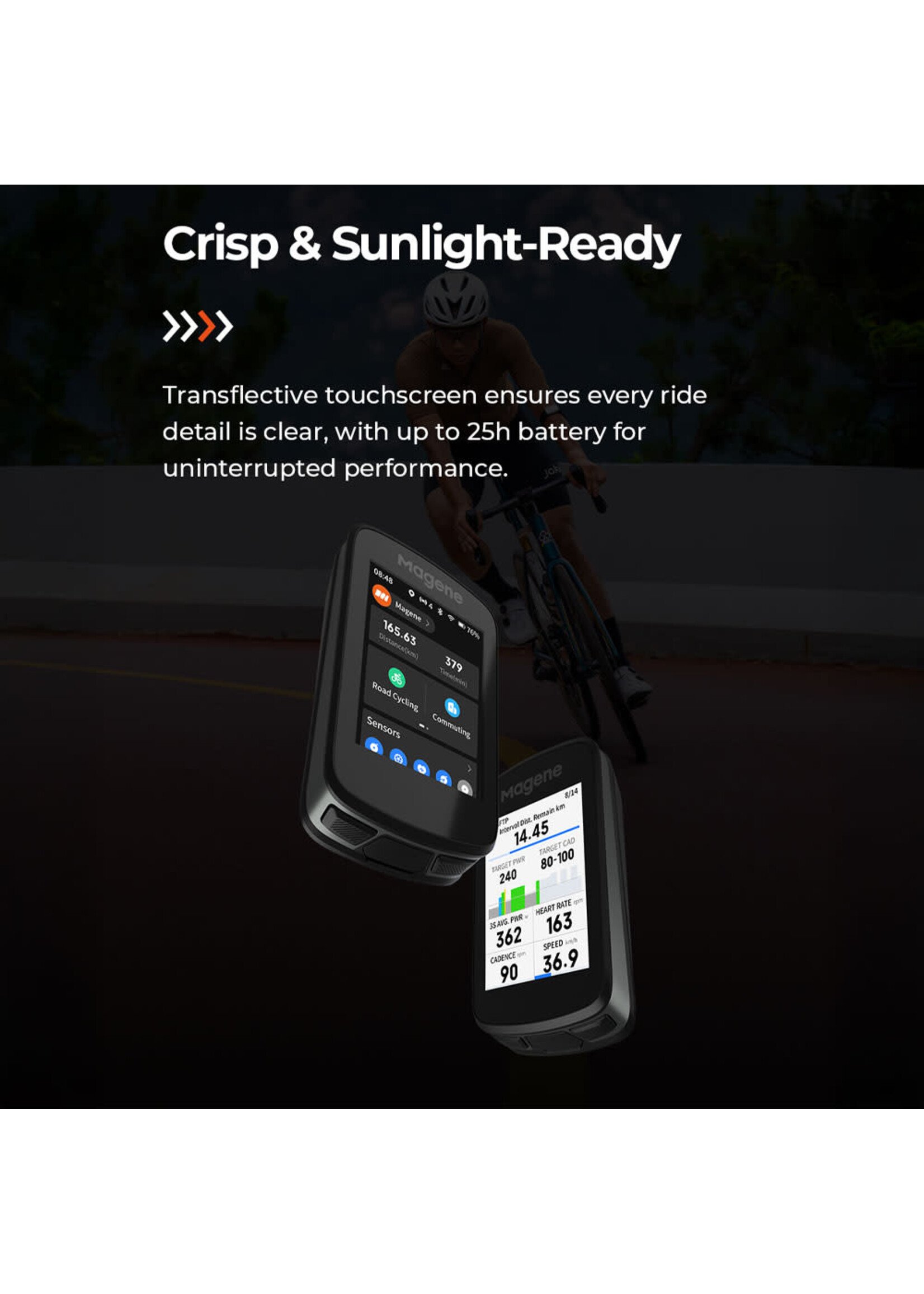 magene Magene C606 Pro Smart GPS Bike Computer