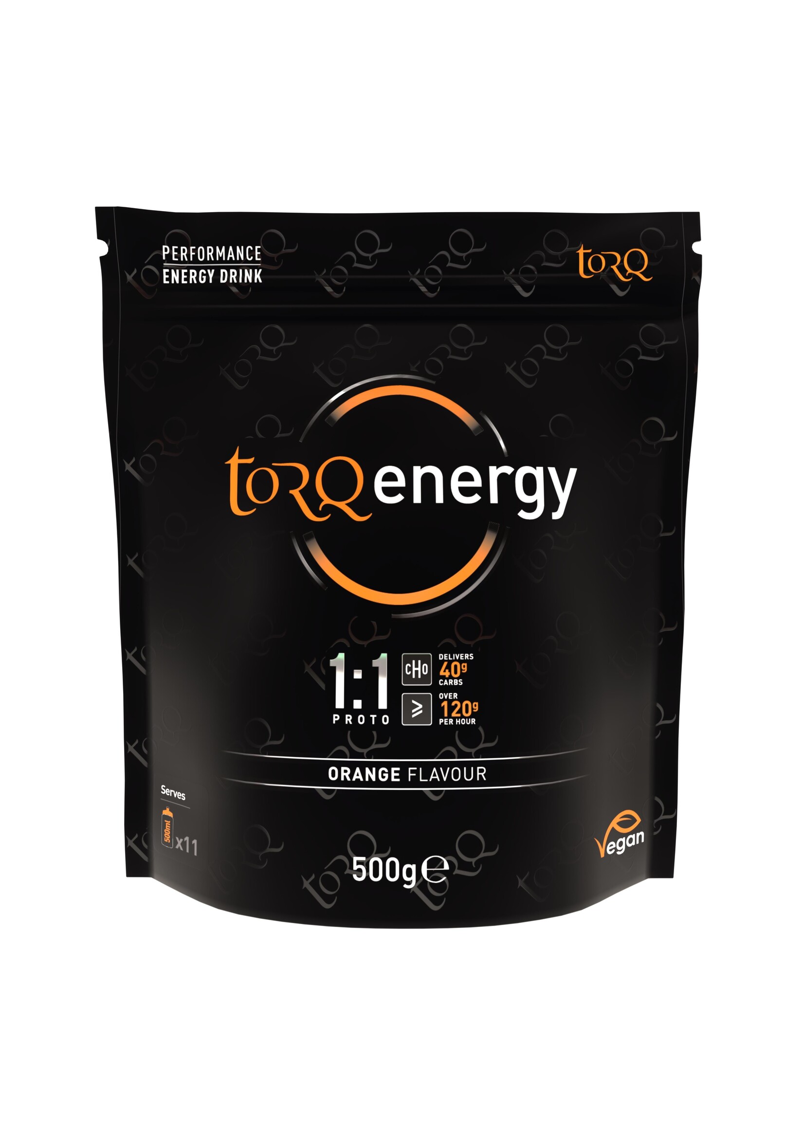 TORQ TORQ Proto 1:1 Energy Drink 500G Pouch Orange Flavour