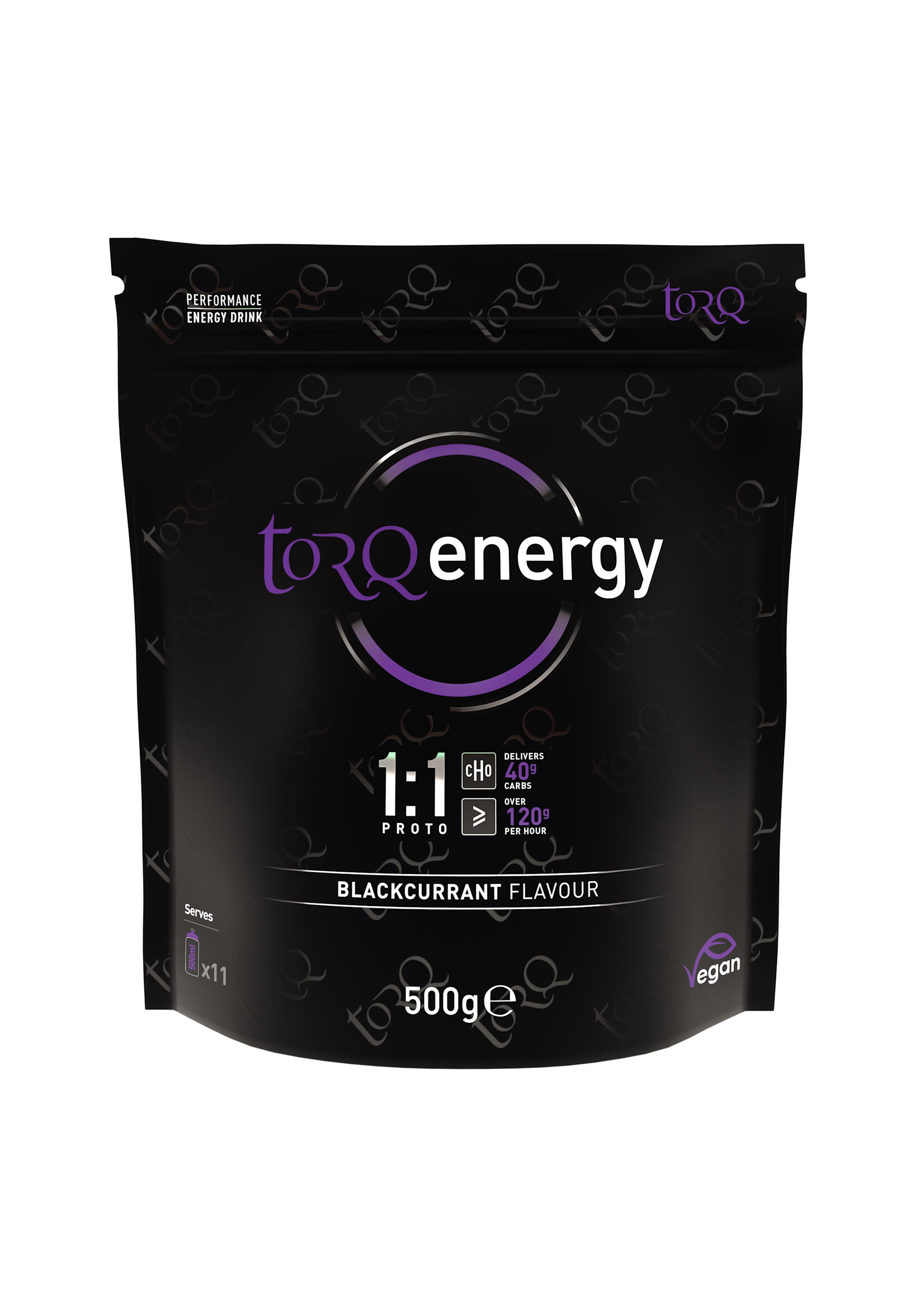 TORQ TORQ Proto 1:1 Energy Drink 500G Pouch Blackcurrant Flavour