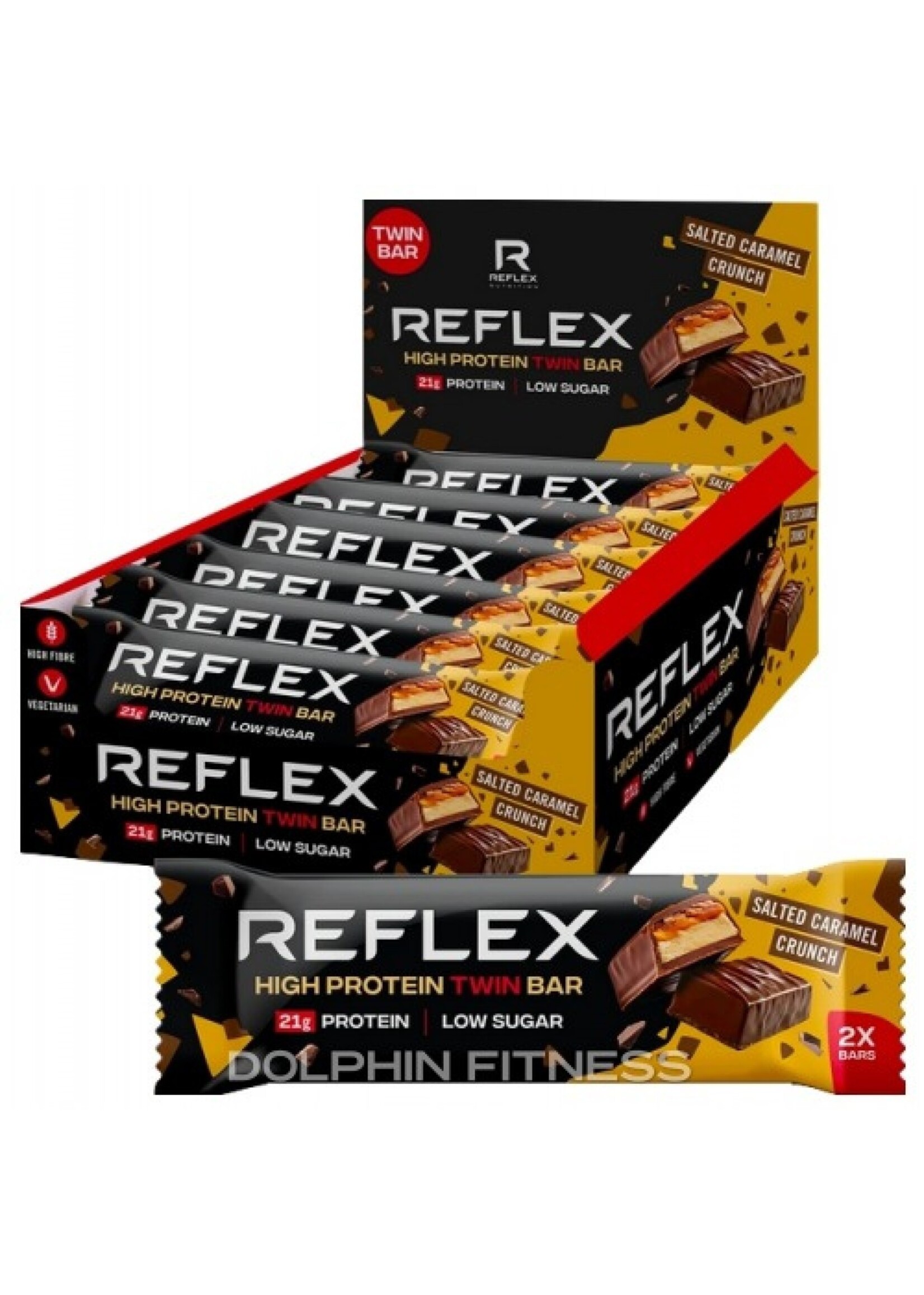 Relfex Reflex Protein Bar Salted Caramel Crunch
