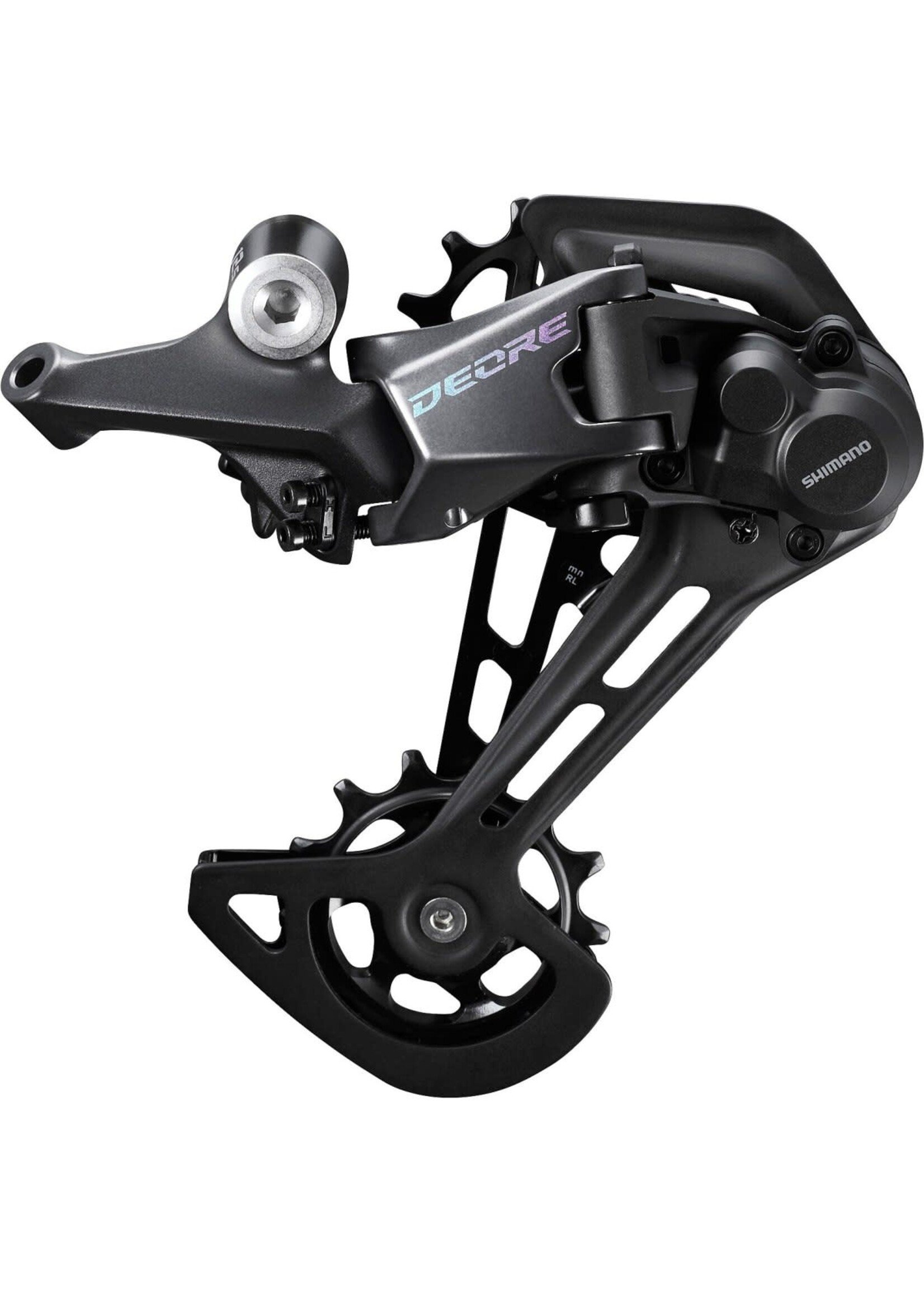 Shimano Shimano RD-M6000 Deore 10-speed Shadow+ design rear derailleur, GS, black
