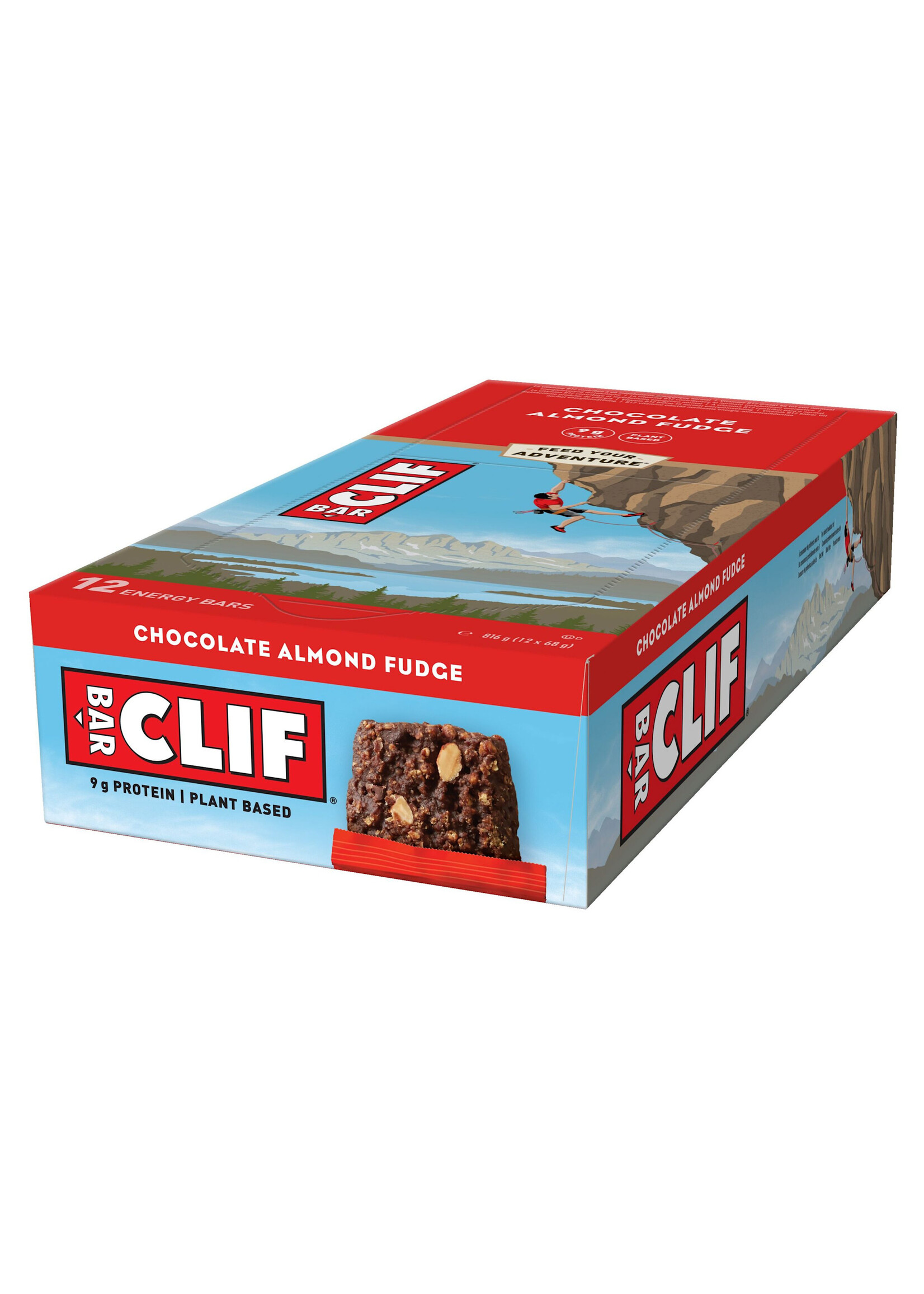 clif Clif Bar Chocolate Almond Fudge 1x68g bar
