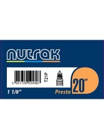 nutrak Nutrak 20 x 1 1/8 inch Presta inner tube (28-451)
