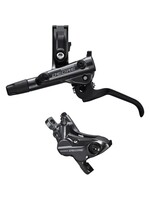 Shimano Shimano BR-M6120/BL-M6100 Deore bled brake lever/post mount 4 pot calliper, rear left