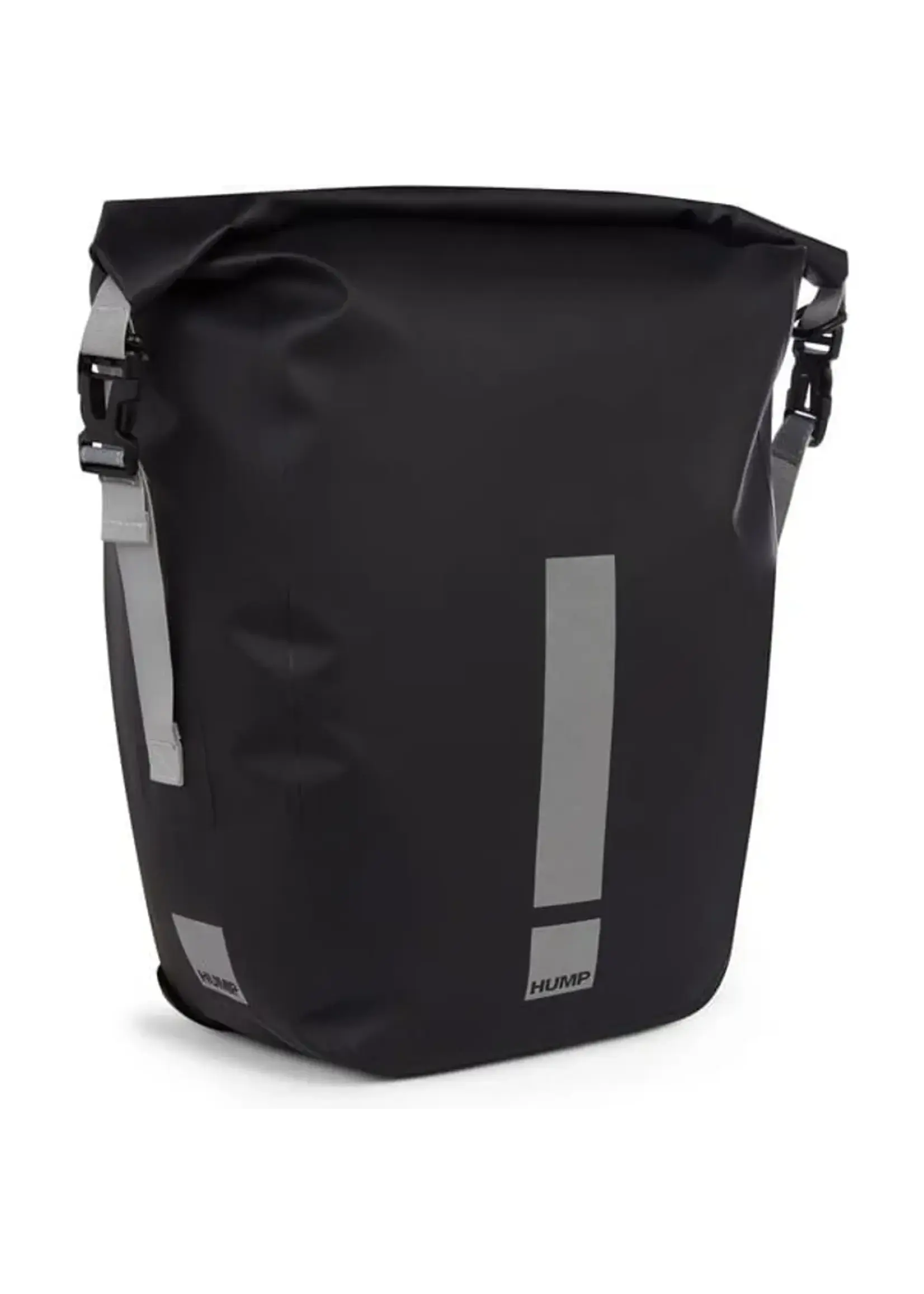 hump HUMP Reflective Waterproof 30L Single Pannier Black