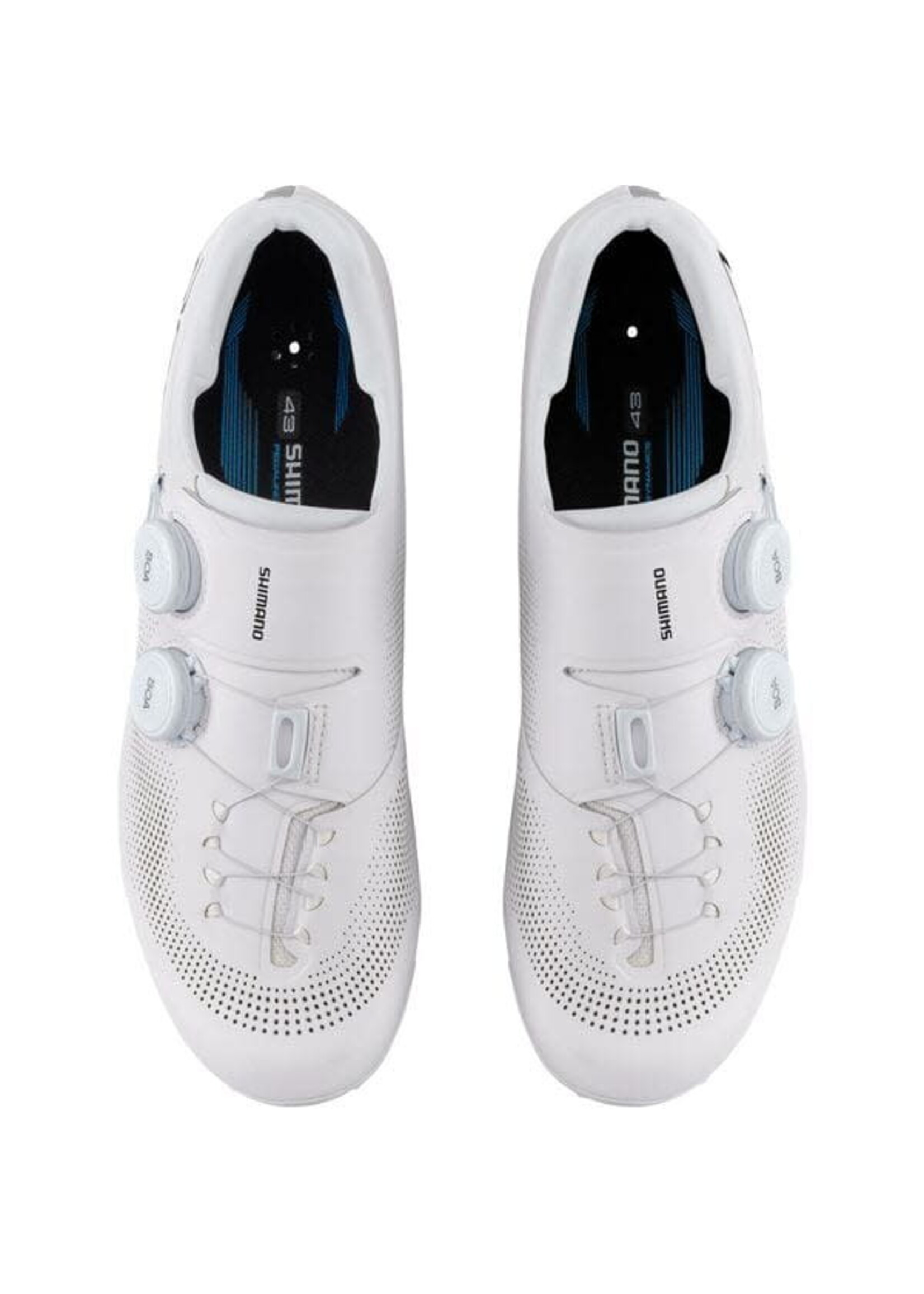 Shimano RC7 (RC703) Shoes, White,  Wide