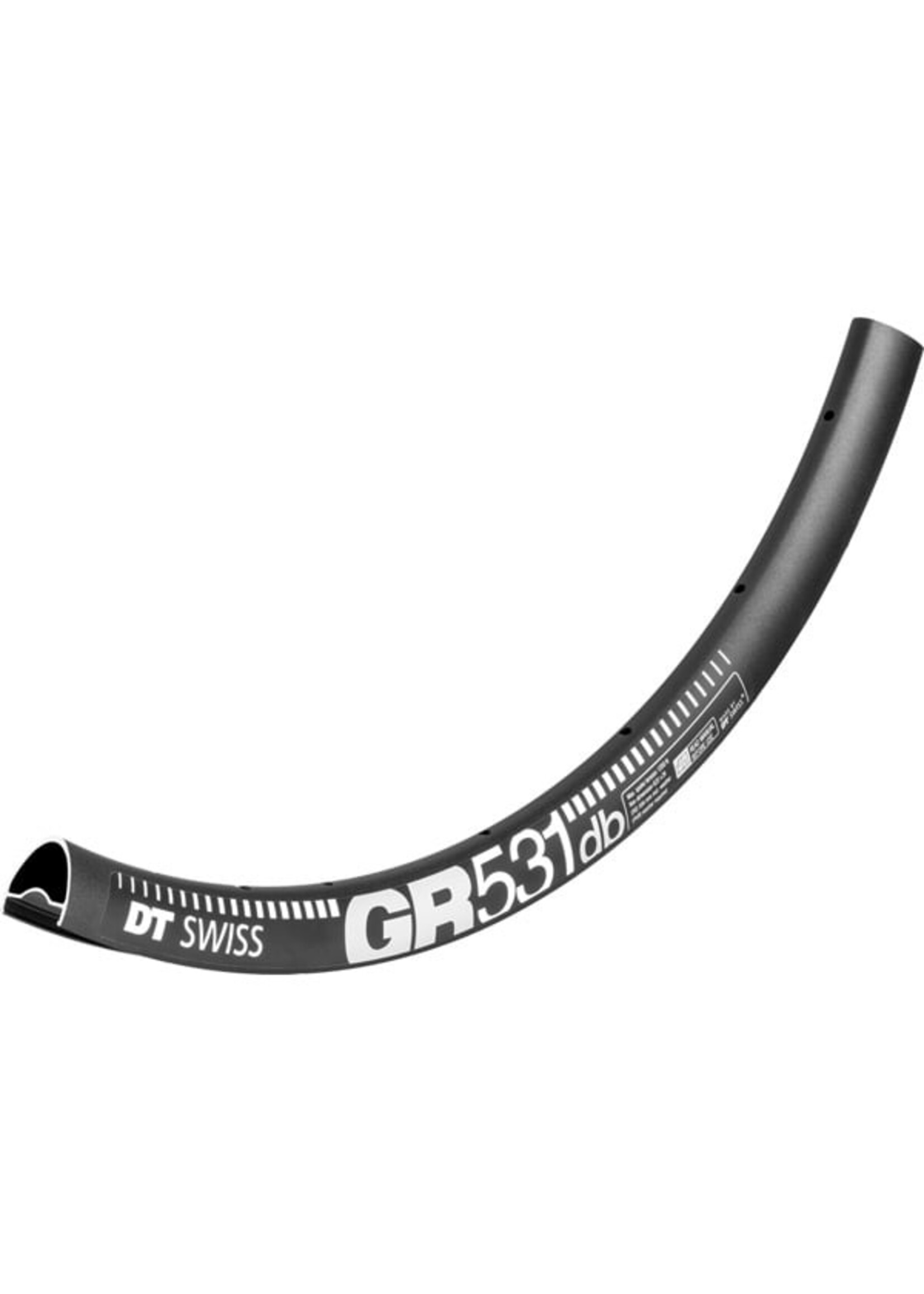 DT Swiss DT Swiss GR 531 DB SBWT 32 hole Presta-drilled disc brake black - 29" / 700c