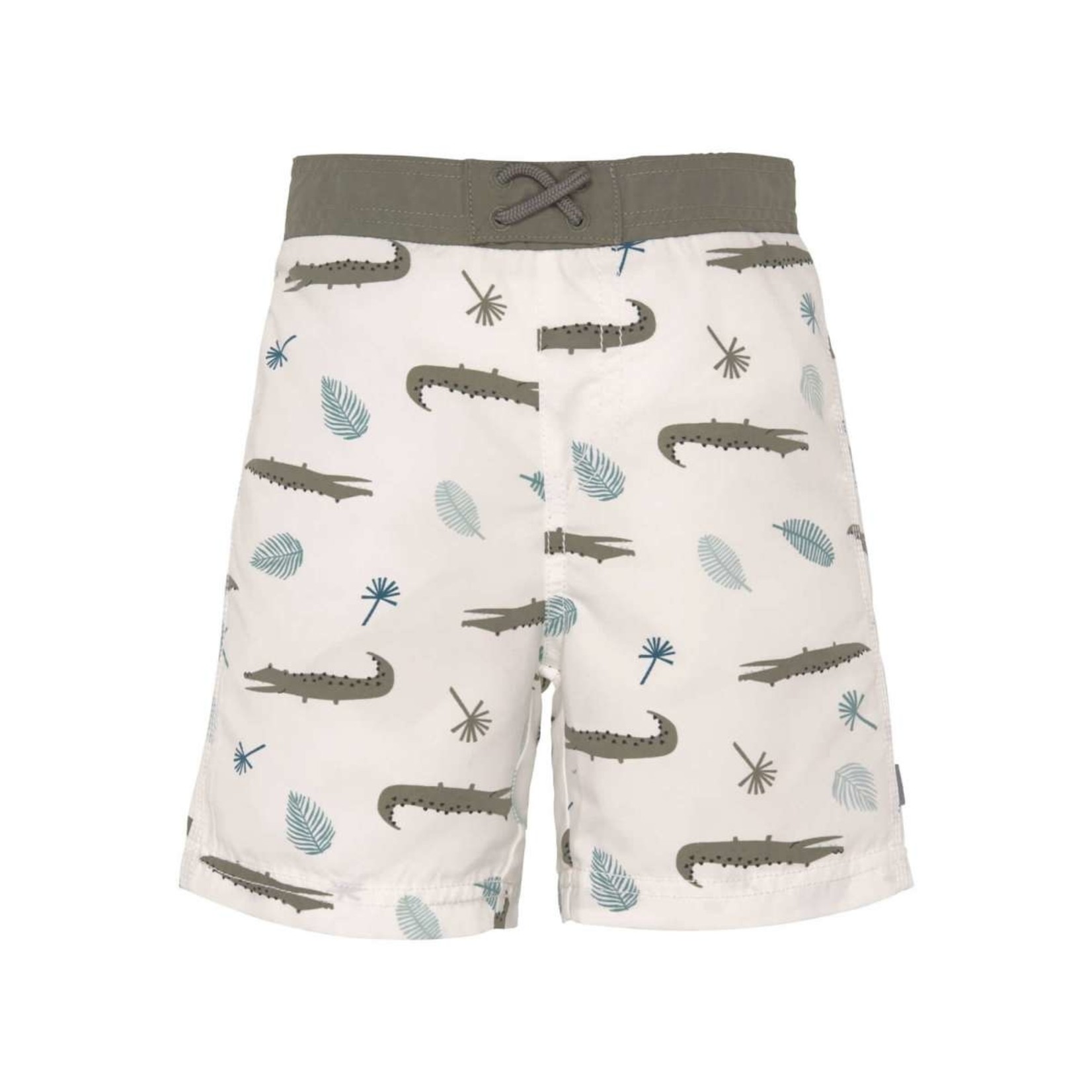 Lässig Lässig Zwemshort Boys Crocodile White