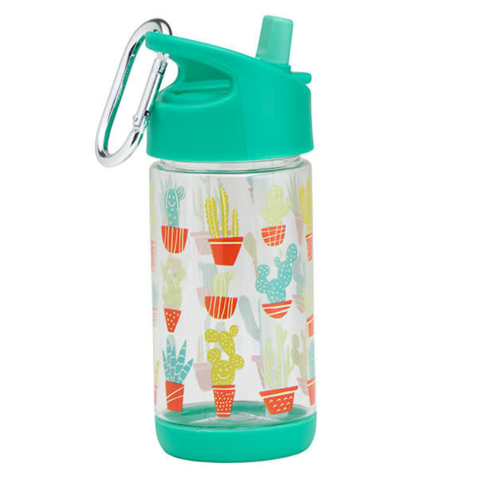 Sugarbooger Sugarbooger Drinkfles Happy Cactus Flip & Sip Clear