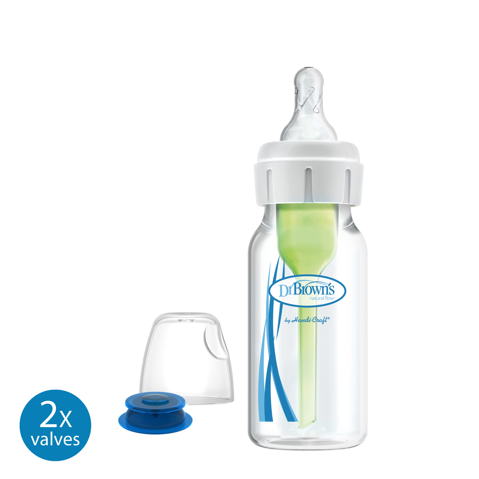 Dr. Brown's Dr. Brown’s Options+ Anti-colic Bottle | Standaard halsfles 120 ml