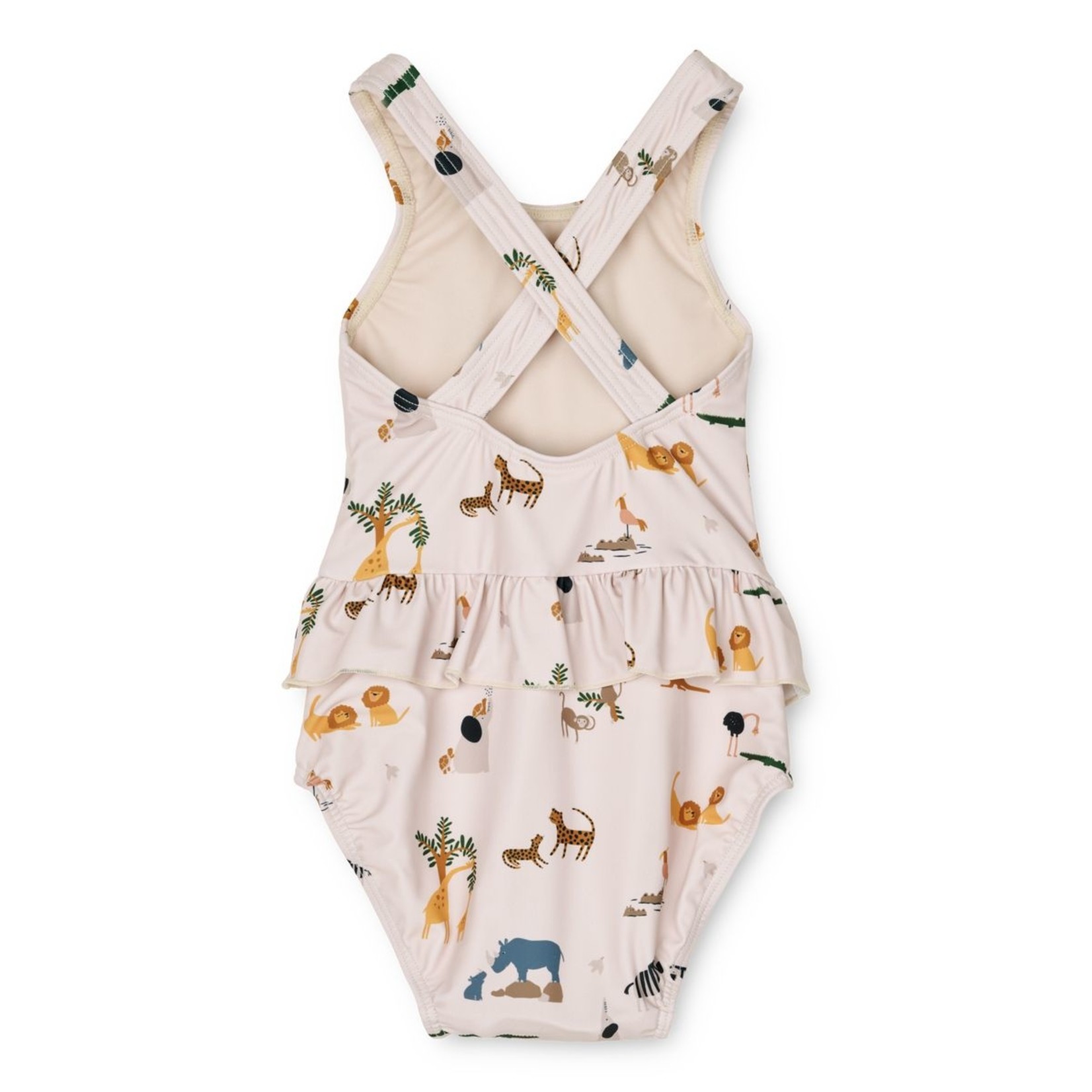 Liewood Amina Baby Printed Swimsuit All together / Sandy