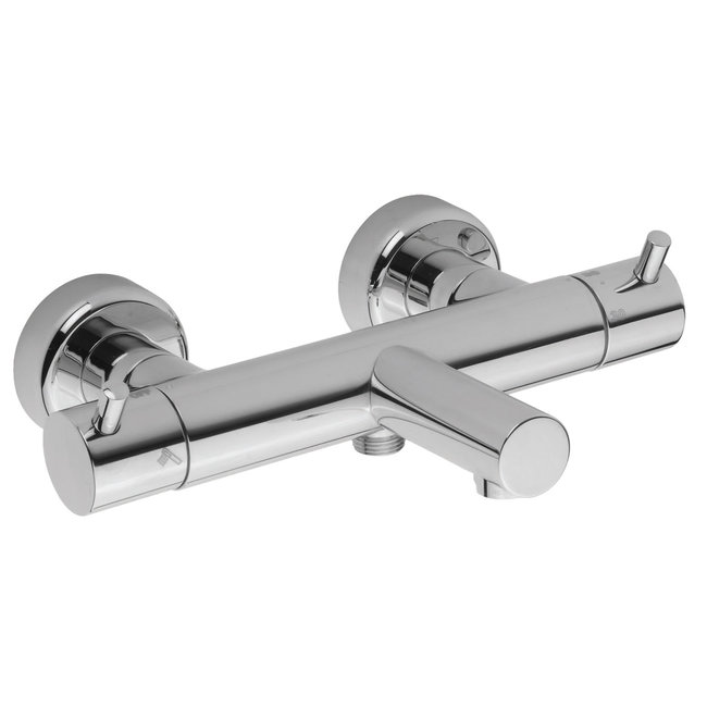 Xenz Duero badthermostaatkraan in chroom of mat zwart