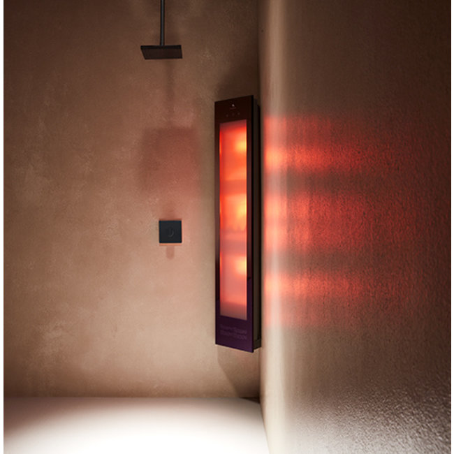 Sunshower Combi Opbouw Full body White | Black | Organic Grey