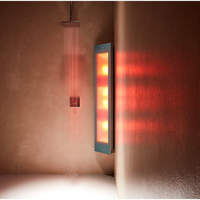 Sunshower Combi Opbouw Full body White | Black | Organic Grey