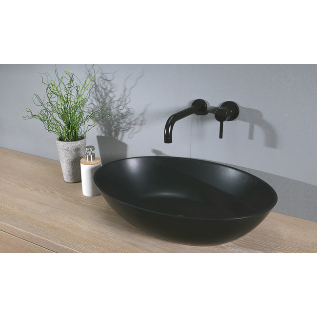 Luca opzetwastafel ovaal 57,5x41x14,2 cm verschillende kleuren