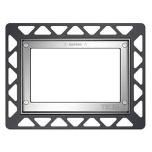 TECE wc-inbouwraam voor vlakke inbouw in diverse uitvoeringen