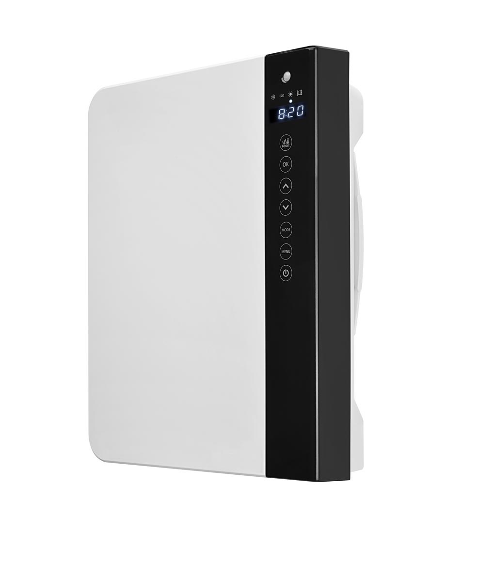 Windy Radiator DRL E-Comfort Aurora WINDY wit | Elektrische design badkamerradiator ...
