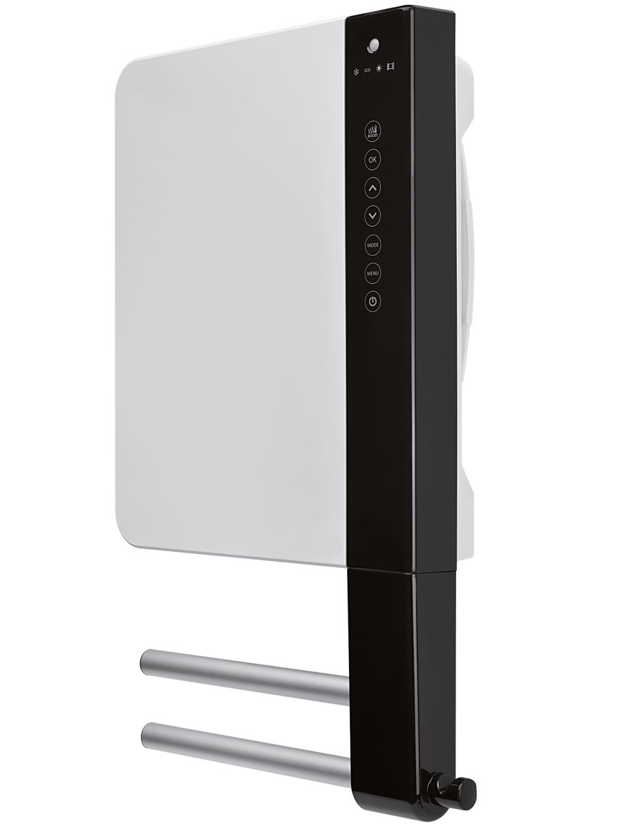 Windy Radiator DRL E-Comfort WINDY 2B wit | Elektrische design badkamerradiator - Van ...