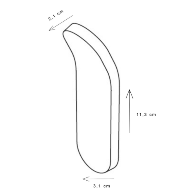Instamat handdoekknop Arc in diverse kleuren