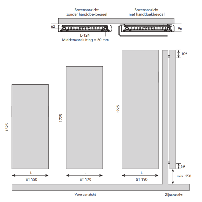Instamat designradiator Stretta
