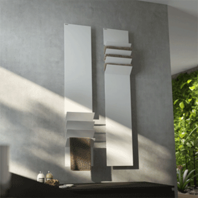 Instamat elektrische designradiator Flaps diverse afmetingen