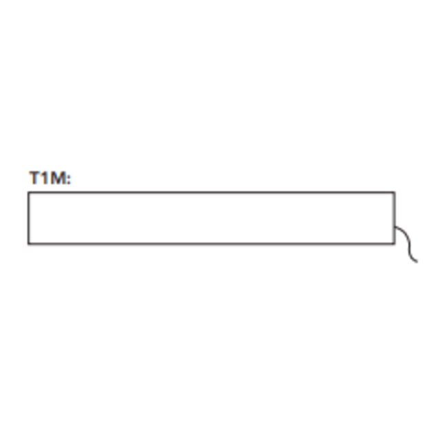 Instamat horizontale elektrische designradiator T1M diverse afmetingen