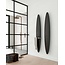 Instamat designradiator Blade wit incl. wandconsoles met afmeting 170x25 cm