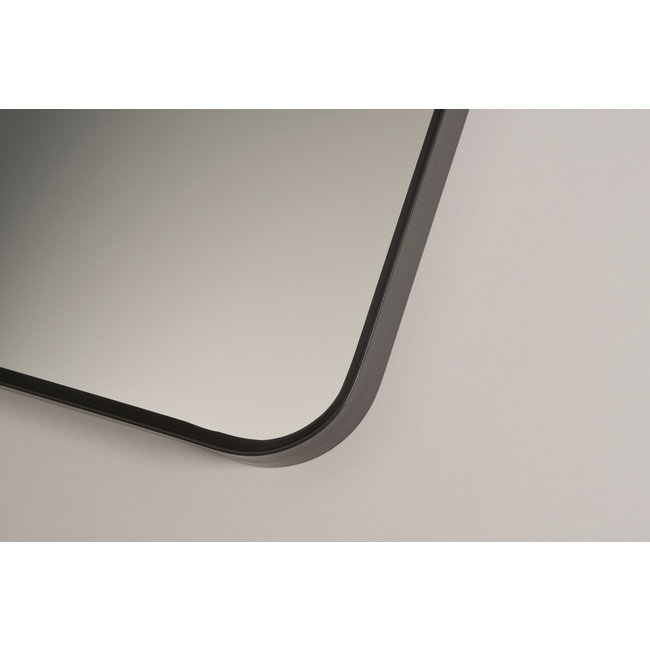Alberi Nitida rechthoekige spiegel met zwarte lijst in twee afmetingen