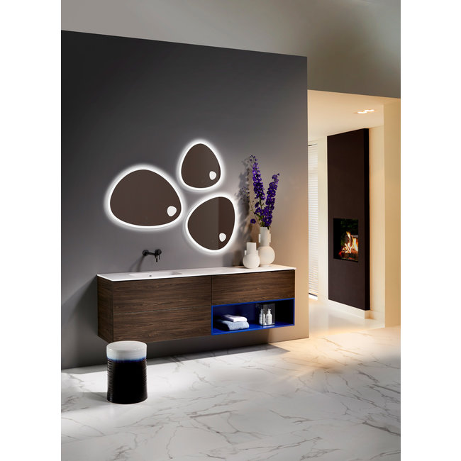 Alberi Nitida spiegel met indirect LED licht in drie afmetingen