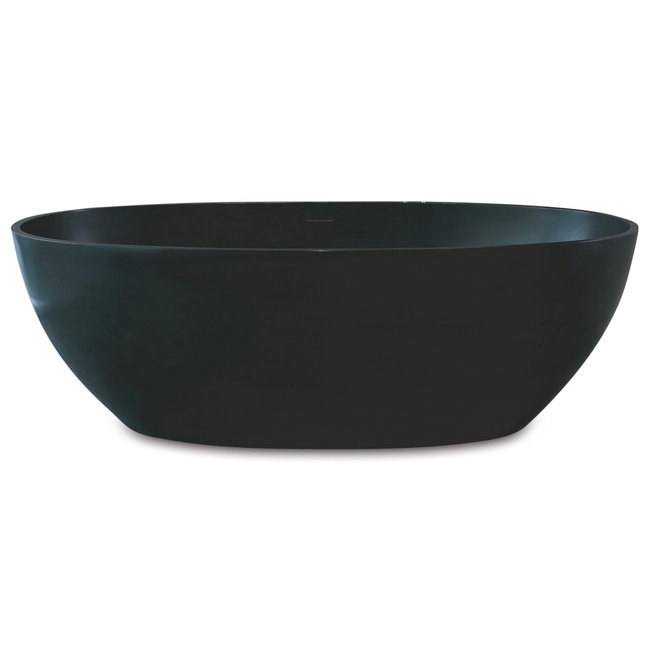 Luca Vasca Solid Surface vrijstaand bad 180x80x60 cm wit of antraciet