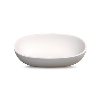 Luca Sanitair Luca opzetwastafel ovaal Solid Surface