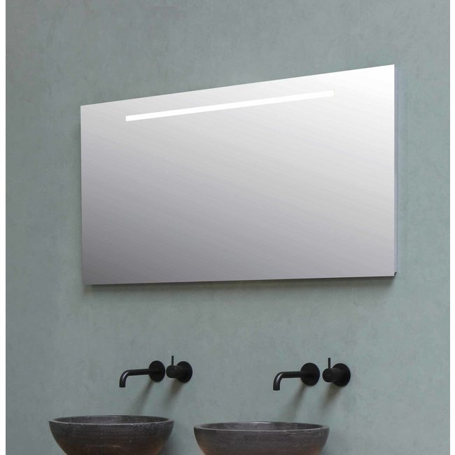 Basic Line Economic spiegel met LED verlichting in verschillende afmetingen