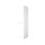 Basic Line kolomkast met greep en glazen legplanken in 3 kleuren