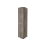 Basic Line kolomkast met greep en glazen legplanken in 3 kleuren