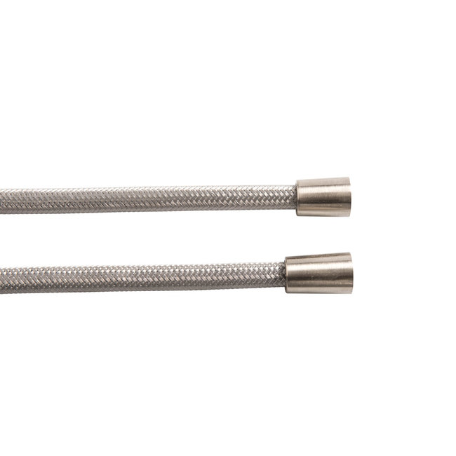 Hotbath Archie doucheslang 150 cm met transparante kunststof mantel